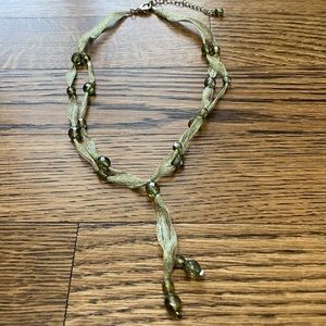 Cookie Lee Ribbon Necklace